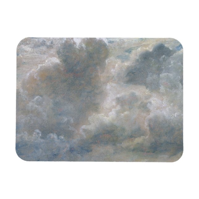 John Constable | Studie av Kumulus Clouds, 1822 (o Magnet (Horisontell)