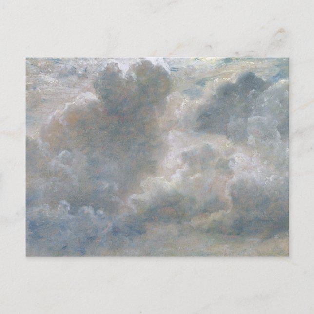 John Constable | Studie av Kumulus Clouds, 1822 (o Vykort (Framsida)