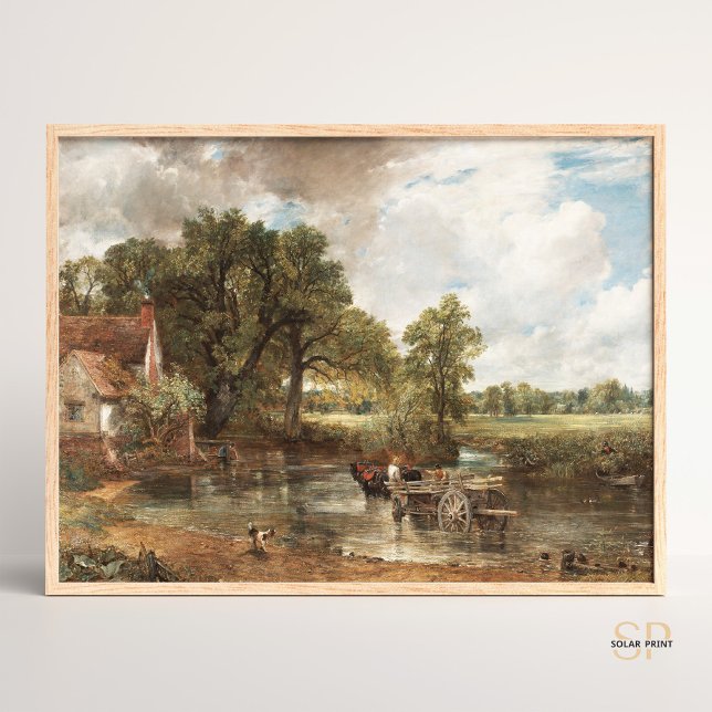 John Constable the Hay Wain Painting Art Print Poster (Skapare uppladdad)