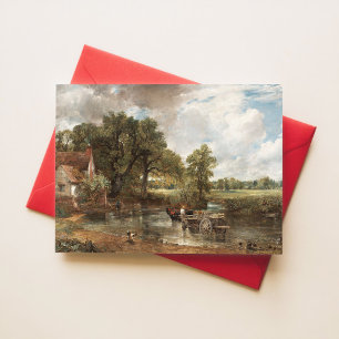 John Constable the Hay Wain Painting Art Print Vykort