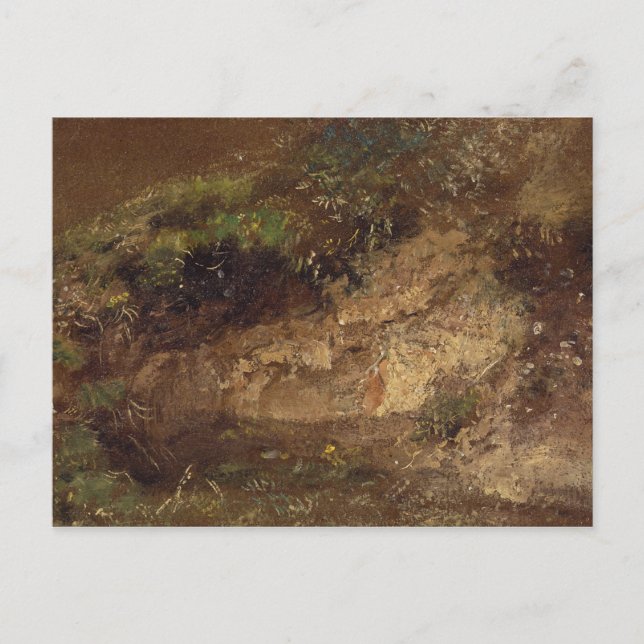 John Constable | Undertillväxt, 1821 (olja på papp Vykort (Framsida)