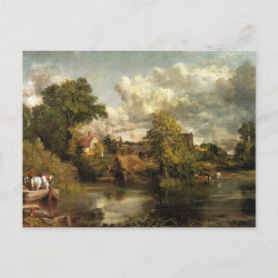 John Constable - Vita hästen-teckningen Vykort