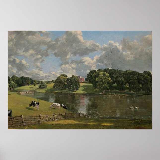 John Constable - Wivenhoe Park, Essex Poster (Framsidan)