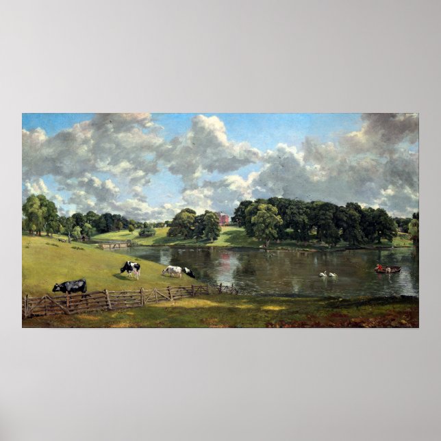 John Constable Wivenhoe Park, Essex Poster (Framsidan)
