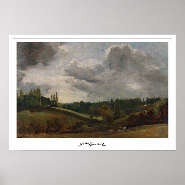 John Constable Zedign Art Poster #10-2 (Framsidan)