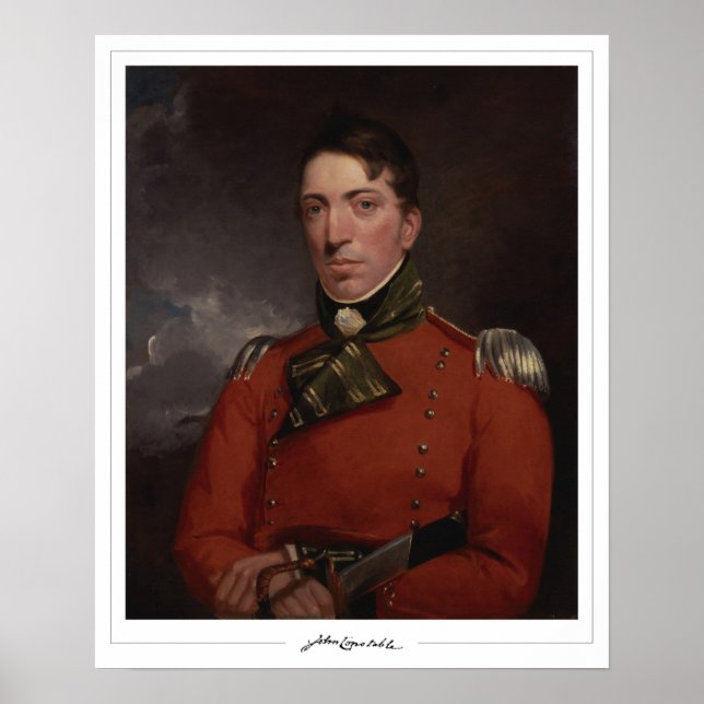 John Constable Zedign Art Poster #133-2 (Framsidan)