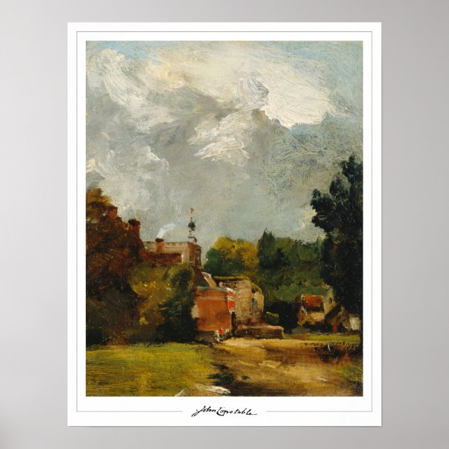 John Constable Zedign Art Poster #1-2 (Framsidan)
