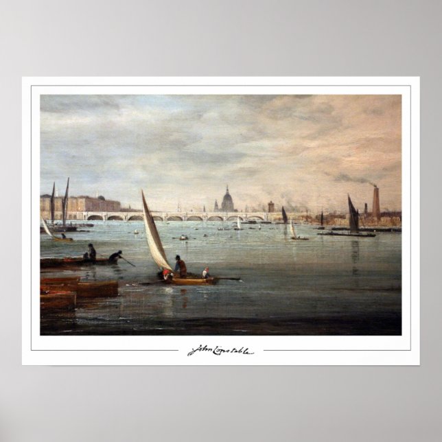 John Constable Zedign Art Poster #294-2 (Framsidan)