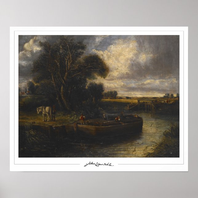 John Constable Zedign Art Poster #306-2 (Framsidan)