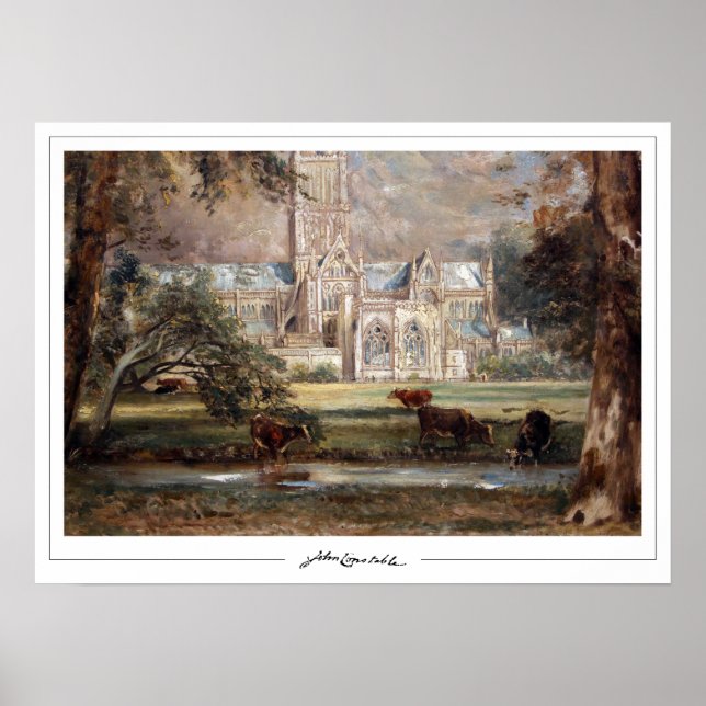 John Constable Zedign Art Poster #313-2 (Framsidan)
