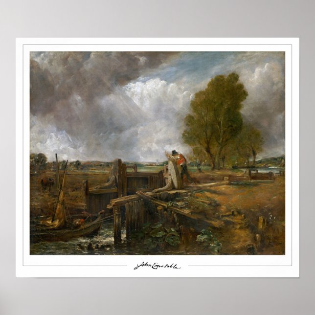 John Constable Zedign Art Poster #34-2 (Framsidan)