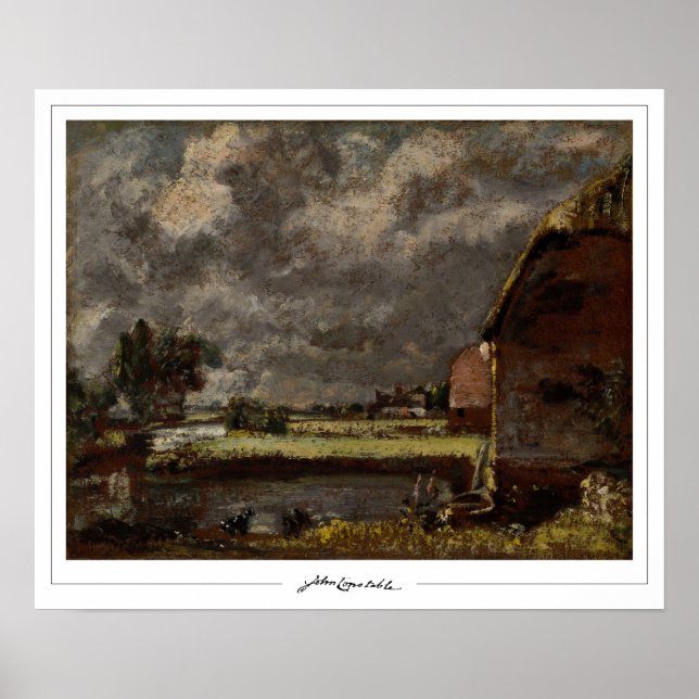 John Constable Zedign Art Poster #480-2 (Framsidan)