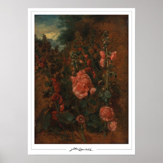 John Constable Zedign Art Poster #599-2 (Framsidan)