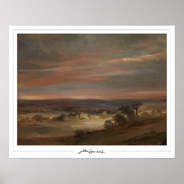 John Constable Zedign Art Poster #7 (Framsidan)