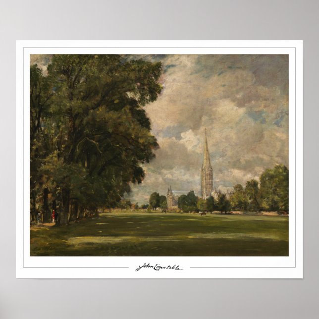 John Constable Zedign Art Poster #9-2 (Framsidan)