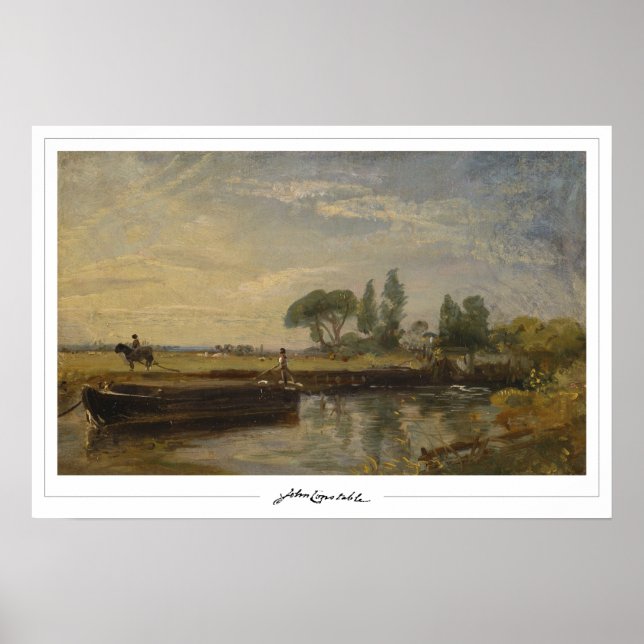 John Constable Zedign Art Poster nr 11 (Framsidan)