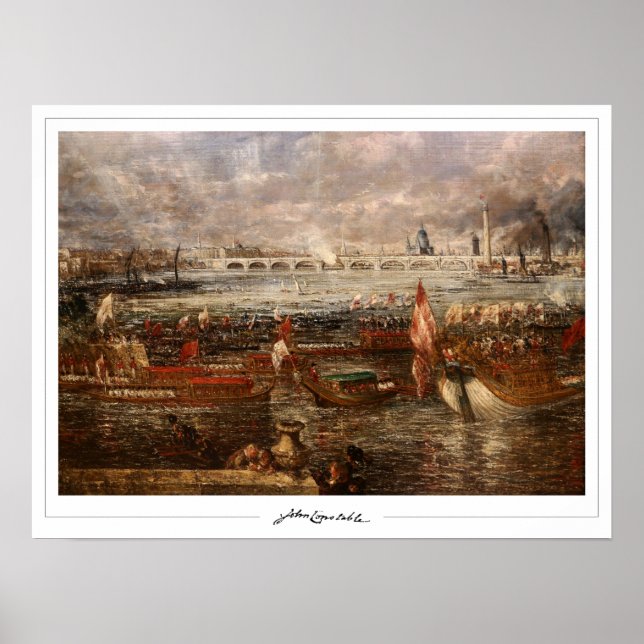 John Constable Zedign Art Poster nr 129 (Framsidan)