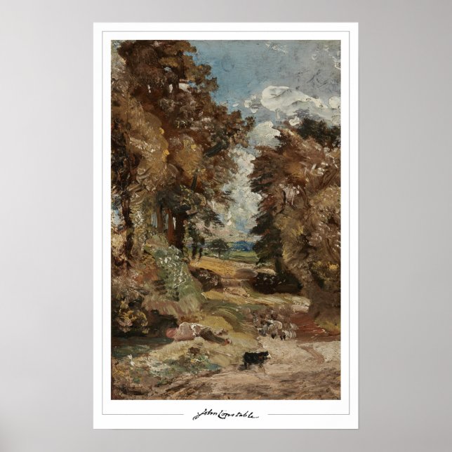 John Constable Zedign Art Poster nr 138-2 (Framsidan)