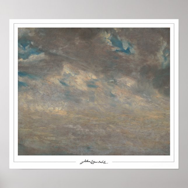 John Constable Zedign Art Poster nr 15 (Framsidan)