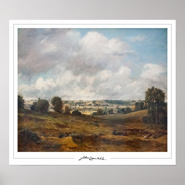 John Constable Zedign Art Poster nr 152-2 (Framsidan)