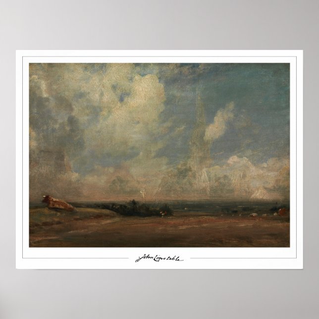 John Constable Zedign Art Poster nr 18 (Framsidan)