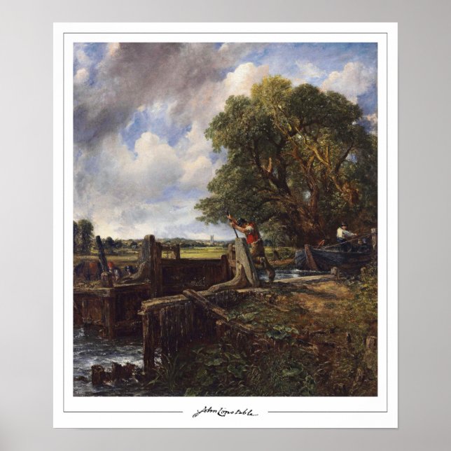 John Constable Zedign Art Poster nr 184-2 (Framsidan)