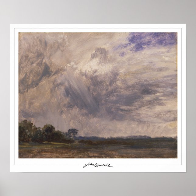 John Constable Zedign Art Poster nr 25 (Framsidan)
