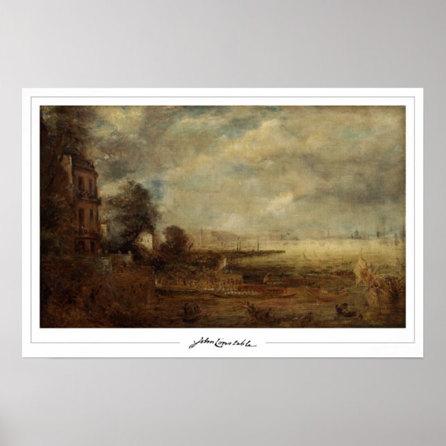 John Constable Zedign Art Poster nr 334-2 (Framsidan)