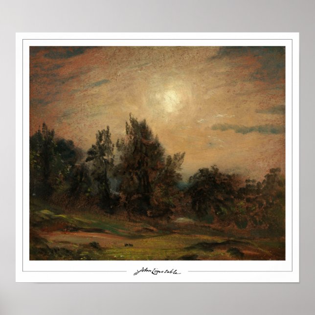 John Constable Zedign Art Poster nr 335-2 (Framsidan)