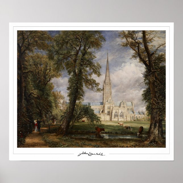 John Constable Zedign Art Poster nr 34 (Framsidan)