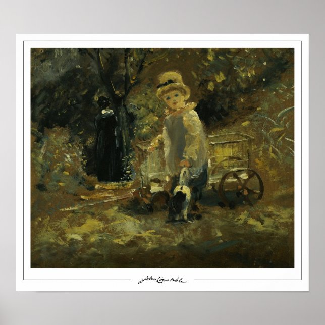 John Constable Zedign Art Poster nr 402-2 (Framsidan)