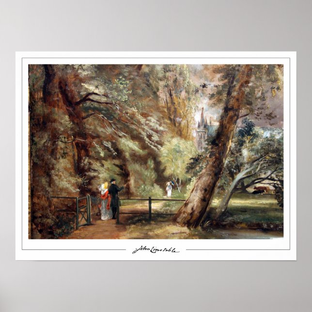 John Constable Zedign Art Poster nr 409 (Framsidan)
