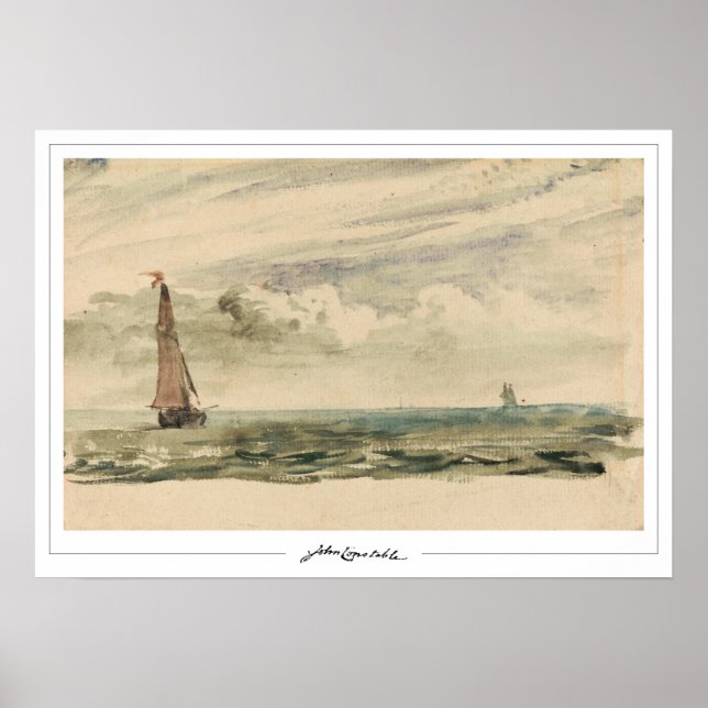John Constable Zedign Art Poster nr 409-2 (Framsidan)