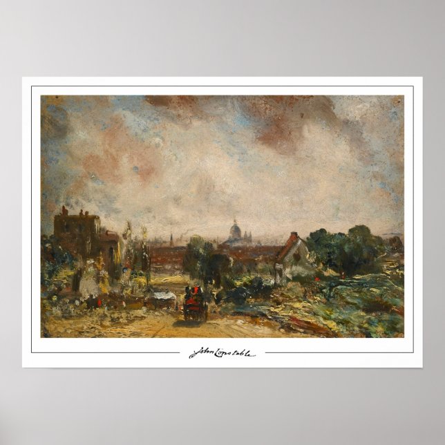 John Constable Zedign Art Poster nr 42 (Framsidan)