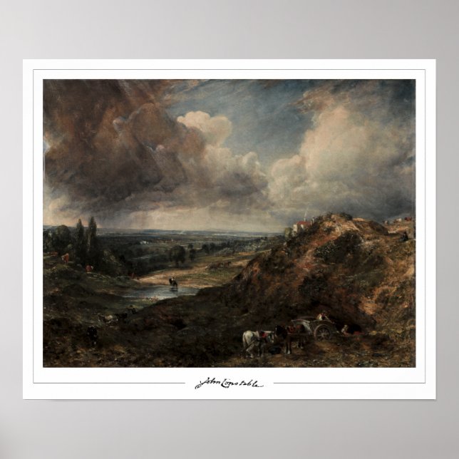 John Constable Zedign Art Poster nr 496-2 (Framsidan)