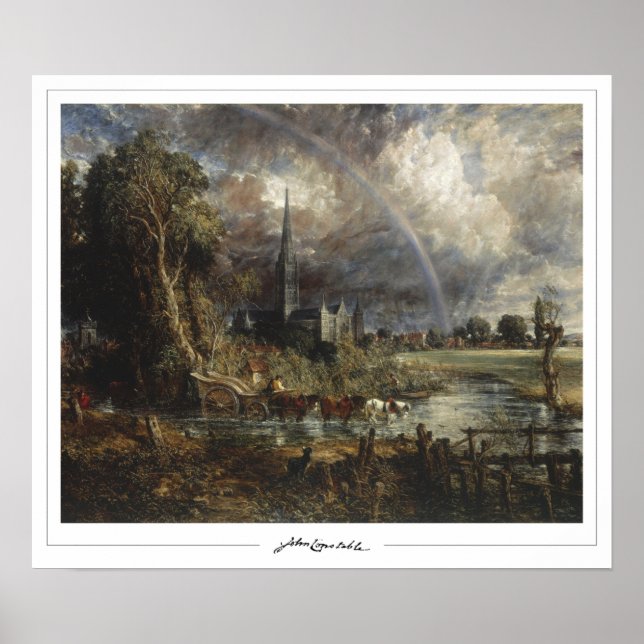 John Constable Zedign Art Poster nr 520-2 (Framsidan)