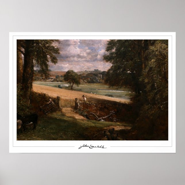 John Constable Zedign Art Poster nr 528-2 (Framsidan)