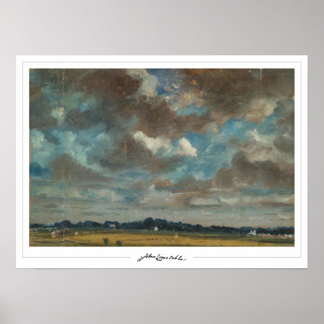 John Constable Zedign konstaffisch #21 Poster (Framsidan)