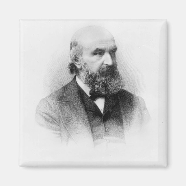 John Couch Adams, graverad av George J. Stodart Magnet (Framsidan)