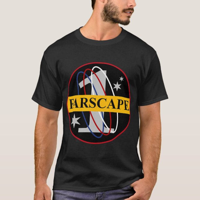 John Crichton Farscape 1 T Shirt (Framsida)