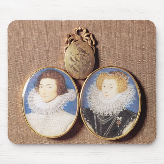 John Croker och hans fru Frances Musmatta (Framsidan)