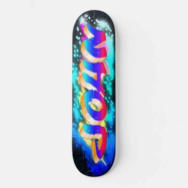 JOHN Customized Graffiti Skateboard (Framsida)
