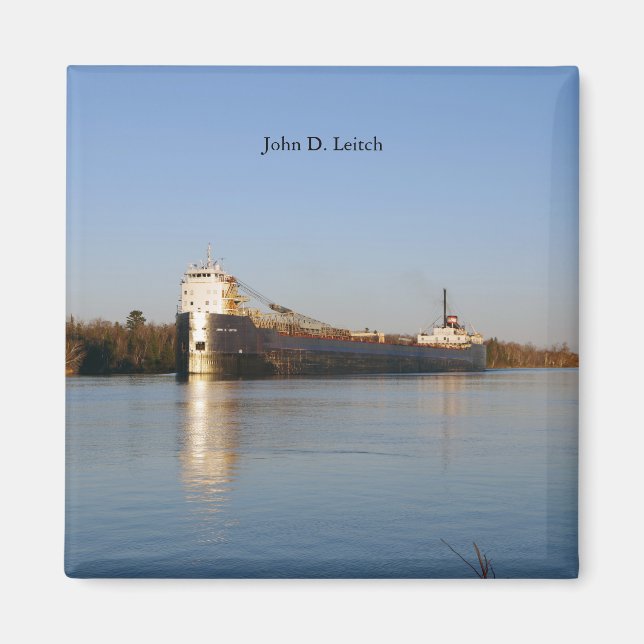 John D. Leitch magnet (Framsidan)