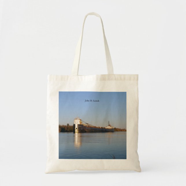 John D. Leitch tote bag Tygkasse (Framsidan)