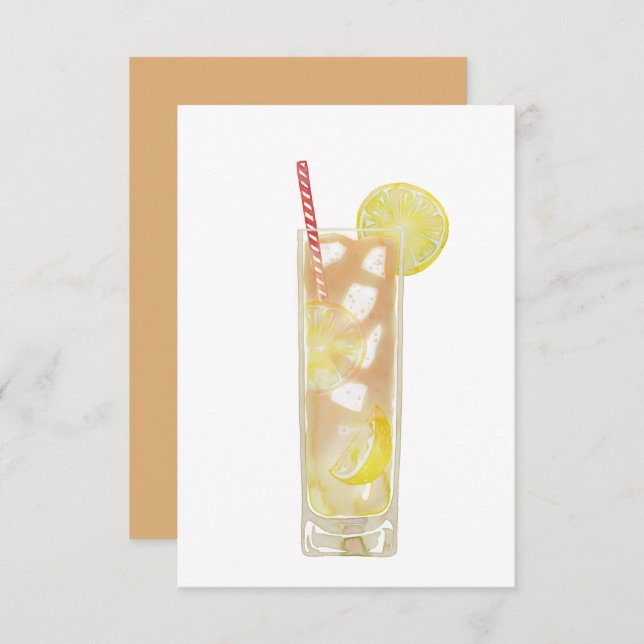 John Daly Inbjudan (Fram/baksida)