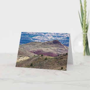 John Day Fossil Beds National Monument, Oregon Kort