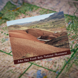 John Day Fossil Beds National Monument Travel Vykort