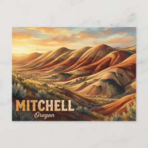 John Day Fossil Beds National Monument USA Vykort