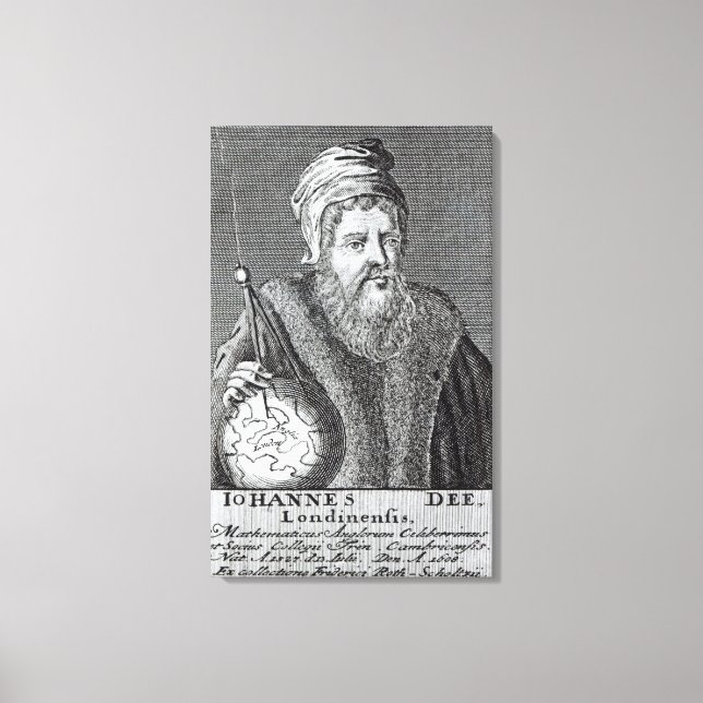 John Dee a Londoner Canvastryck (Framsida)