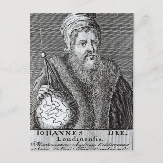 John Dee a Londoner Vykort (Framsida)
